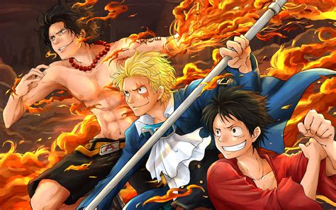 Sabo Ace And Luffy Full Hd Wallpaper And Background X Id