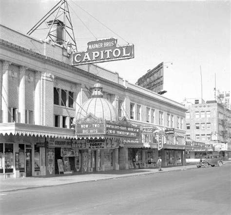 Capitol Theater On State Street In Salem Oregon 1939 Ben Maxwell