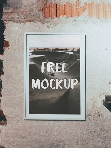 Art Poster Mockup Premium Free Mockup