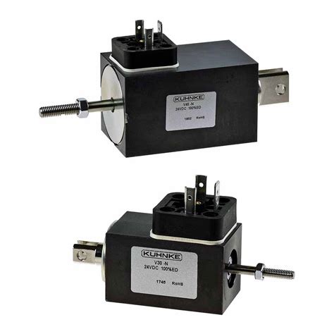 Bi Stable Linear Solenoid Kuhnke Solenoids Impulse Automation Ltd