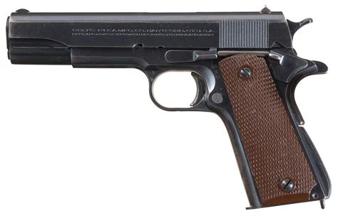 Post War Colt Super 38 Semi Automatic Pistol Rock Island Auction