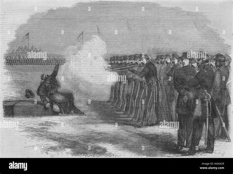 American Civil War Deserter Execution Federal Camp Alexandria