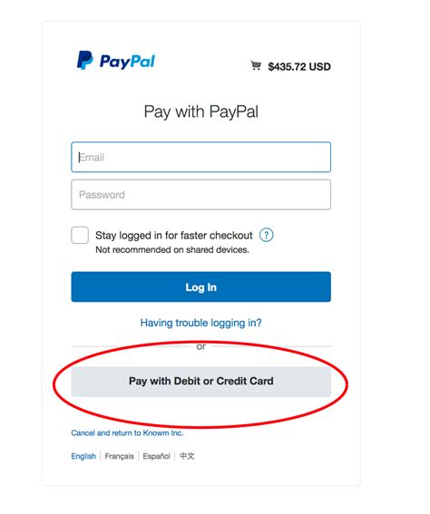 Once a customer pays with their preferred credit card, you have the option to instantly transfer the. How to purchase via credit card without a PayPal account - Knowm.org