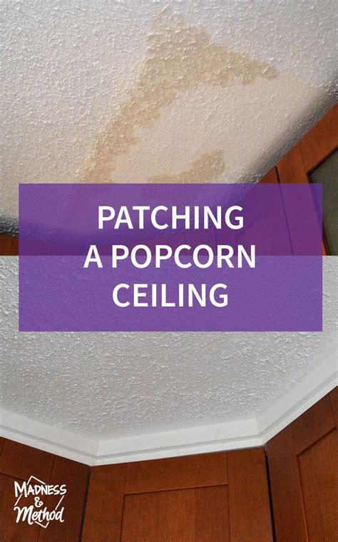 Does anyone have any idea how to reproduce this texture? Patching a Popcorn Ceiling | Madness & Method
