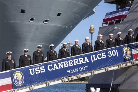 Us Commissions Navy Warship In Australia First Ever In Foreign Port