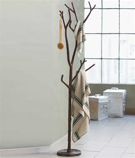 Simple Branch Coat Tree With Diy Home Decorating Ideas