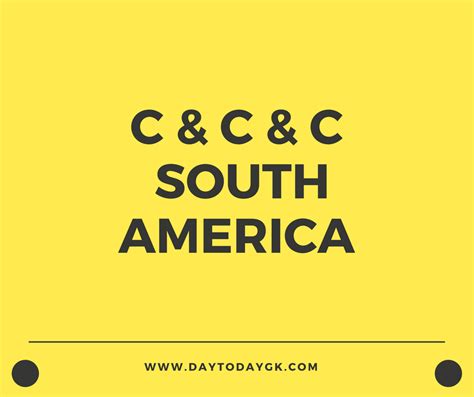 South American Countries Capitals Currencies Complete List