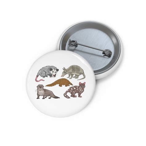 Animal Pin Animal Button Button Set Lapel Pin Hat Pin Etsy