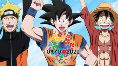 Goku Naruto And Luffy Will Be Mascots For 2020 Olympics
