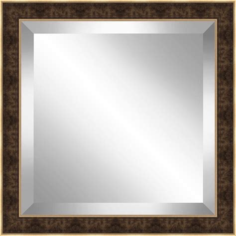 Ashton Wall Décor Llc Square Framed Beveled Plate Glass Mirror And Reviews Wayfair