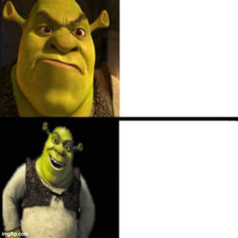 Drake Shrek Blank Template Imgflip