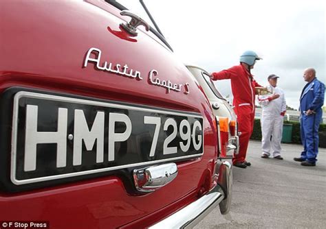 As Good As New The Cars Gleamed At Minifest This Number Plate Stands