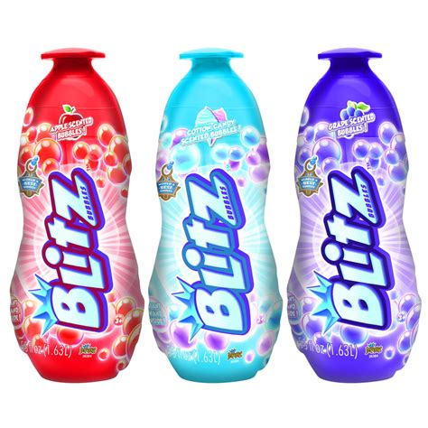 55 Oz Blitz Premium Scented Bubble Solution 1 Bottle Item May Vary