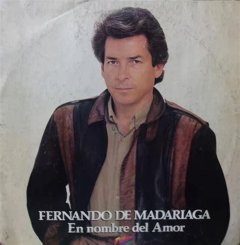 La Fonoteca Musical Fernando De Madariaga En Nombre Del Amor 1988