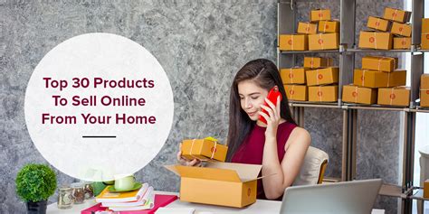Top 30 Products to Sell Online from Home - ShipRocket