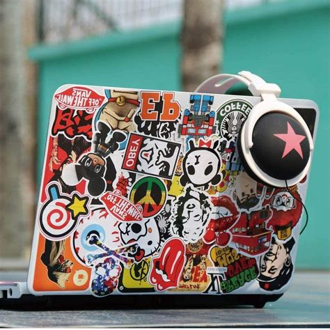 Cover your phone, laptop, notebooks and anything you wish with fun designs from independent artists. 100/200/300 Skateboard Stickers Bomb Vinyl Laptop Luggage ...