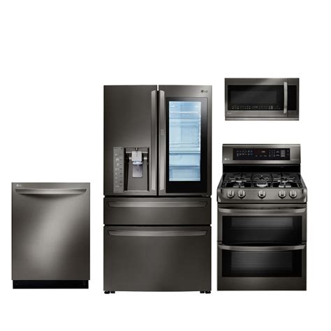 Buy an appliance package today and get free shipping! LG 4 Piece Gas Kitchen Appliance Package with 22.5 cu. ft ...