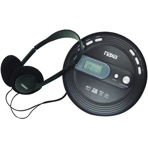 Naxa Npc330 Slim Personal Cdmp3 Player With Fm Radio