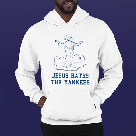 jesus hates the yankees shirt kutee boutique