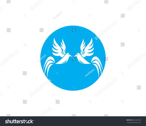 Two Birds Logo Stock Vector Royalty Free 622925033 Shutterstock