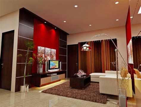 karpet lantai ruang keluarga model rumah modern