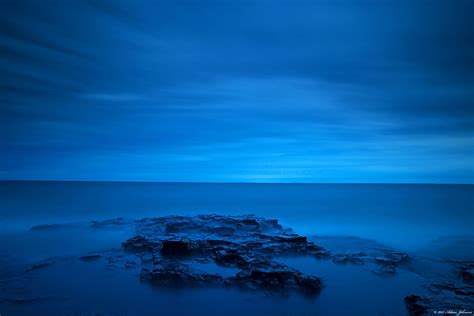 Blue Twilight October 14 2017 Long Exposure Of Lake Superior