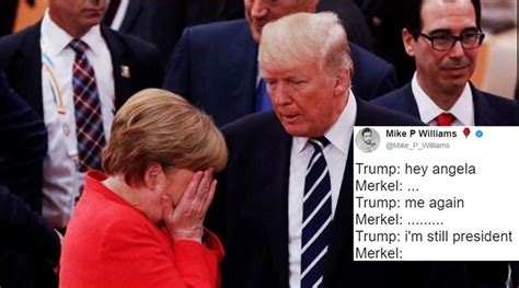 G20 Summit Its Raining Memes And Jokes As Donald Trump And Angela