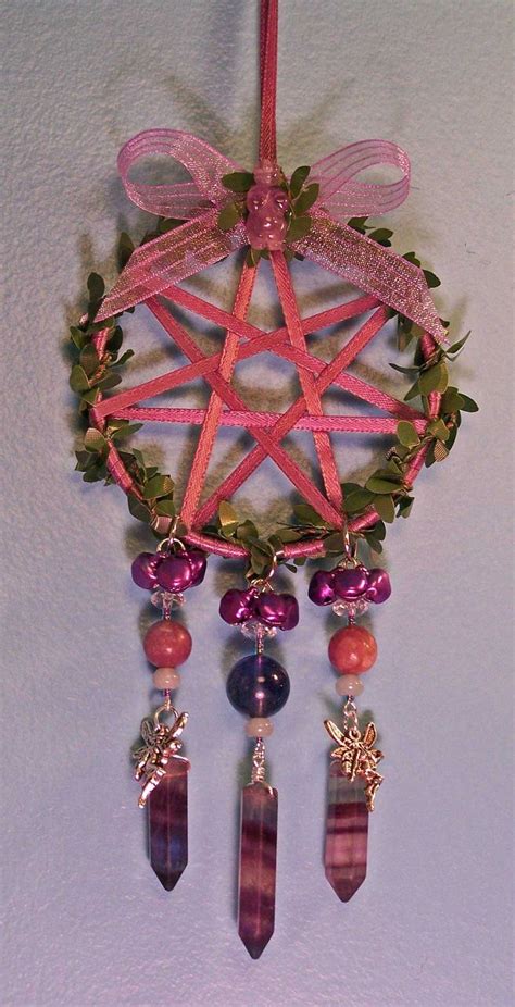 Pagan Crafts Lavender Fairie Star Ornamentcharm Cool