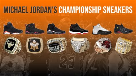 The Story Behind All 6 Of Michael Jordans Iconic Championship Sneakers