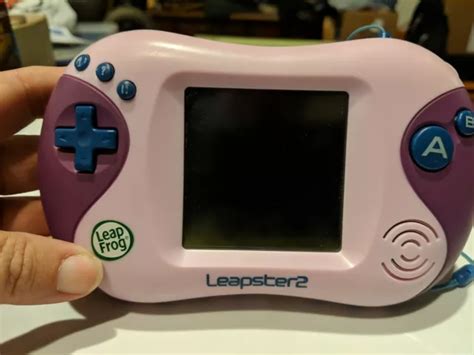Leapfrog Leapster Learning 2 Game System Handheld Console Pink With