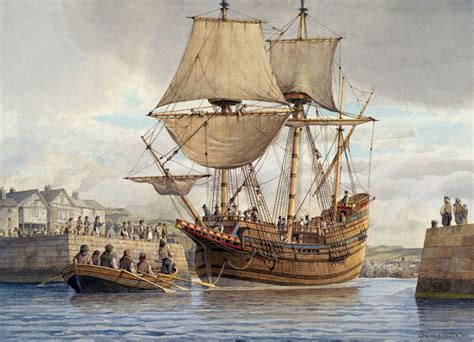 The 400th Anniversary Of The Departure Of The Pilgrims On The Mayflower