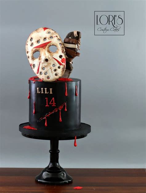 Friday The 13th Scary Cakes Horror Cake Scary Halloween Cakes