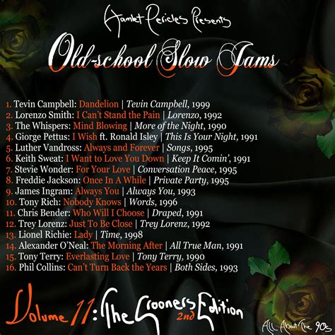 Old School Slow Jams Volume 11 The Crooners Edition Custom Album