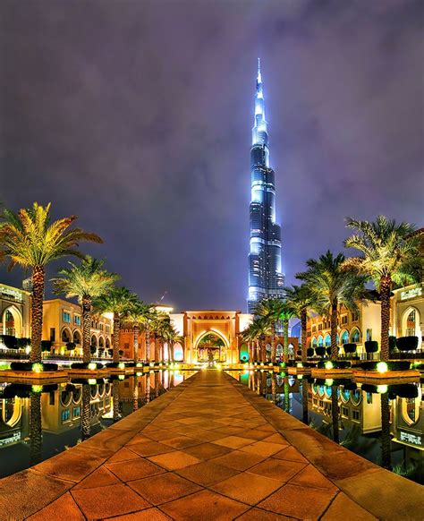 A Beautiful View Of Burj Khalifa From Palace Downtown Dubai Dubai