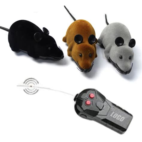 Wireless Remote Control Rc Electronic Rat Mouse Mice Toy For Cat Puppy