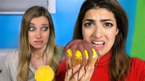 Gross Cupcake Challenge Youtube