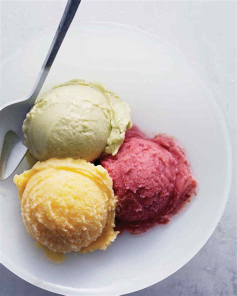 Homemade Ice Cream Sorbet And Gelato Recipes Martha Stewart