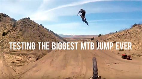 Testing The Biggest Mtb Jump Ever Yt Tues Fox Shox Youtube