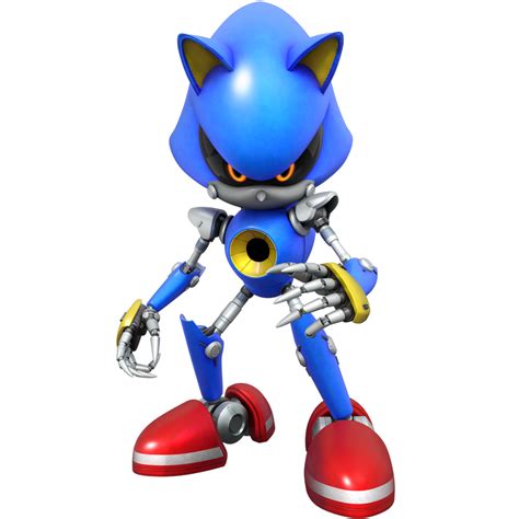 Metal Sonic Standing Render By Jaysonjeanchannel On Deviantart