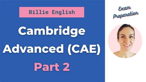 cambridge advanced speaking exam cae 👍 part 2 youtube