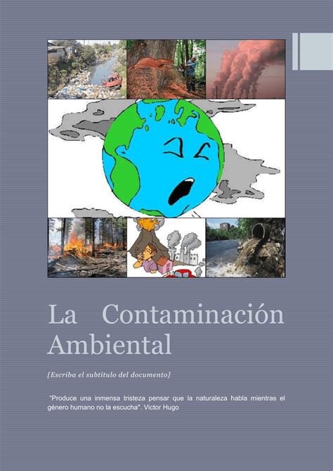 Contaminacion Ambiental Consecuencias