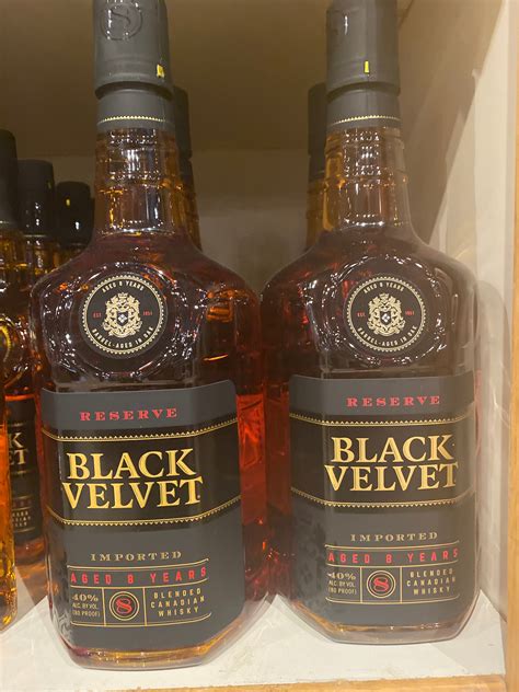 Black Velvet Reserve Canadian Whiskey 175 L Obriens Liquor And Wine