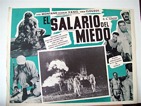 El Salario Del Miedo Movie Poster Le Salaire De La Peur Movie Poster