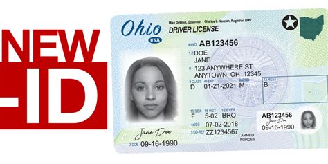 Ohio Driver S License Number Location On Card Real Id Drivers License