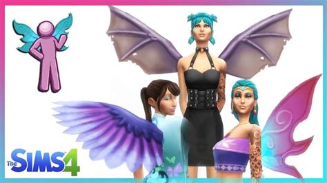 Animated Wings Beta The Sims 4 Packs Sims Medieval Sims