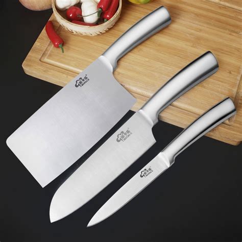 3pcsset Stainless Steel Kitchen Cutter Set Home Durable Vegetable And