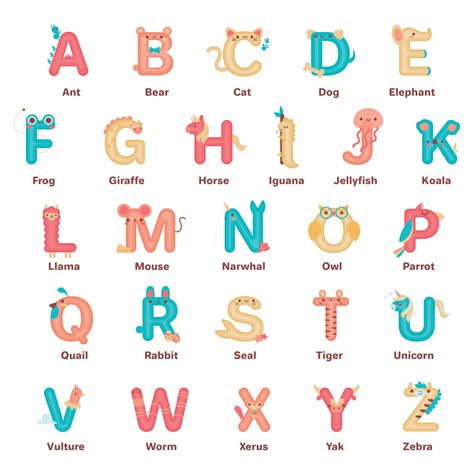 9 Best Alphabet Poster Printables