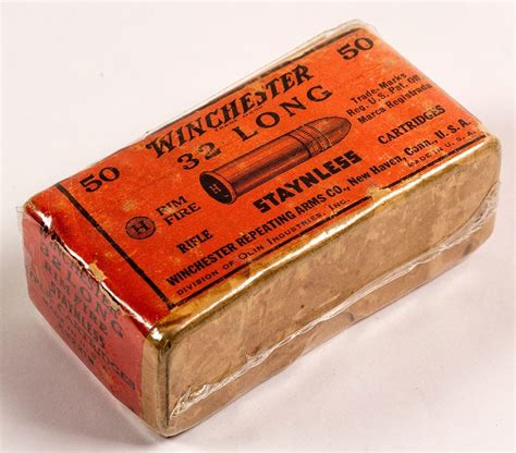 32 Long Rifle Cartridges By Winchester