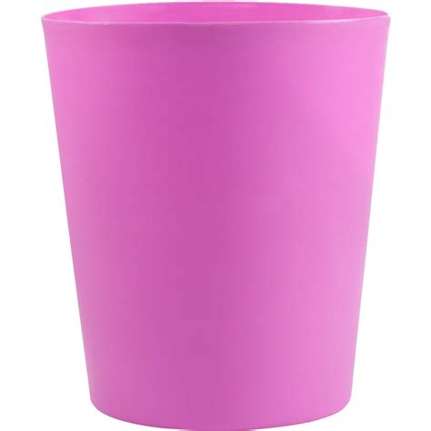 Everyday Home Trash Can Pink