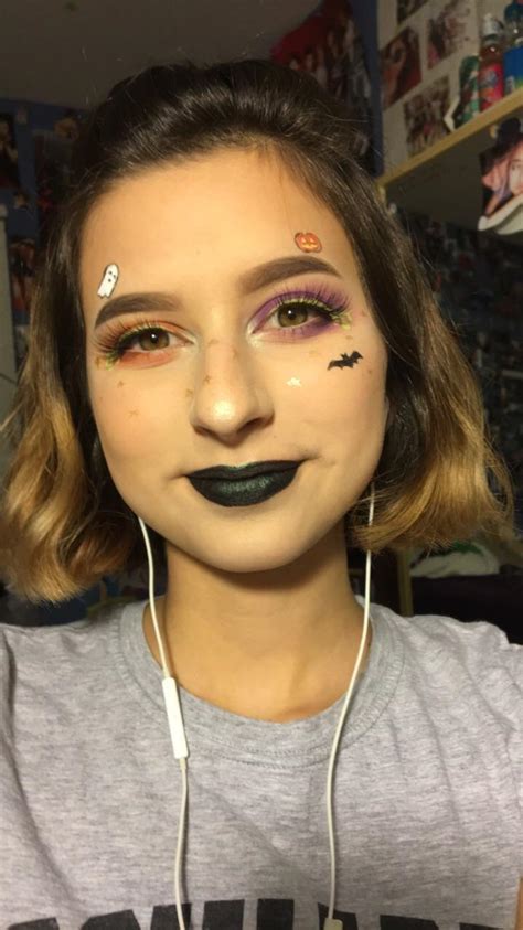 First Post Here Just A Fun And Cute Halloween Y Makeup Look Ccw R Makeupaddiction